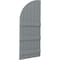 Ekena Millwork Americraft 6-Board (3 Batten) Wood Joined Board-n-Batten Shutters w/ Arch Top, ARW401BQ621X77CHH, PR ARW401BQ621X77CHH - alternate 4